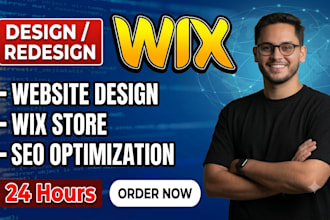 design redesign wix website wix store wix seo optimization