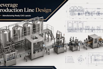 design beverage production line layout and equipment for manufacturing