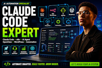 do claude code setup claude automation openclaw n8n ai agent claude to wordpress