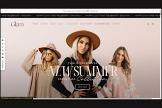 build clothing store clothing shopify website fashion store clothing brand store