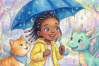 illustrate children storybooks and picture books