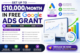 setup and manage your nonprofit google ads grants campaigns get donation 501c3