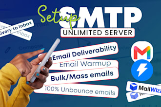 setup ai instantly, smartlead, setup cold email warm up, outreach, smtp server