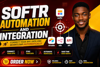 automate your softr, airtable, n8n, CRM, and API workflows