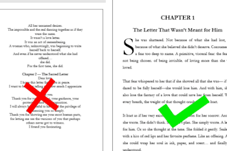 do christian book formatting, paperback formatting and kdp manuscript formatting
