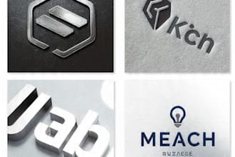 design a modern coffee shop logo and brand identity