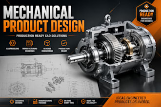 make mechanical cad models reverse engineering solidwork manufacturing drawing