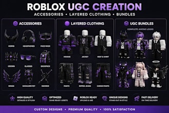 creat roblox, ugc, accesseries, layered clothing, ugc bundle