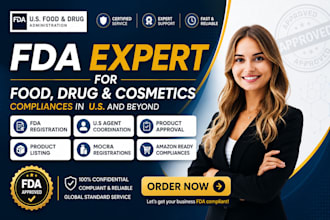 fda registration, US agent, import permit, label review and compliance
