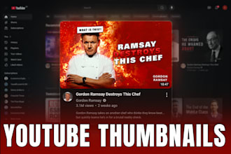 design viral youtube thumbnails for your channel