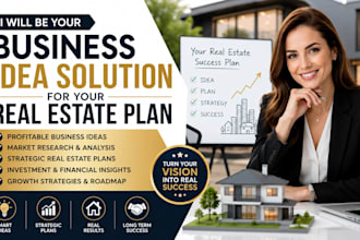 be your business idea solution for your real estate plan