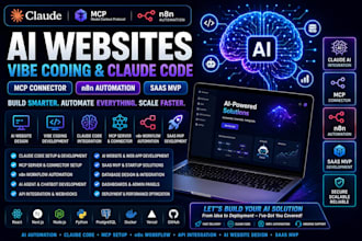 claude code ai design vibe coding website n8n automation mcp connector