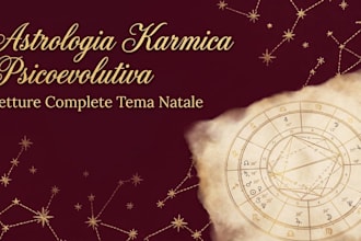 leggo il tuo tema natale con astrologia karmica psicoevolutiva
