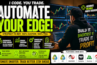 code forex mql4 mt5 expert advisor ninjatrader nt8, ctrader indicator robot cbot