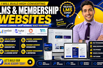 learndash lms website, tutor lms, buddyboss memberpress, membership course
