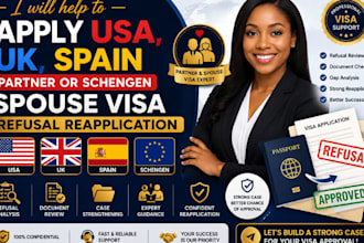 help with usa spain uk partner or schengen spouse visa refusal reapplication