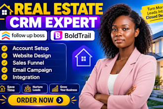 real estate crm follow up boss boldtrail follow up boss crm, follow up boss VA