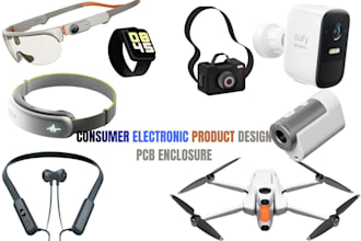 do 3d product design manufacturing ready consumer electronic product cad model