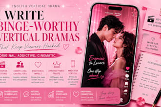 write your vertical drama series