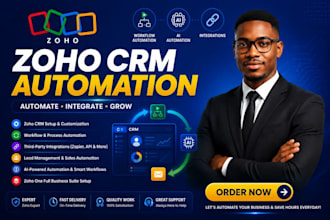 zoho crm automation crm integration workflow automation ai automation zoho setup