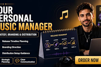 be your personal music manager for release strategy and distribution