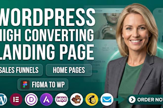 german high converting PPC wordpress landing page for lead generation google ads