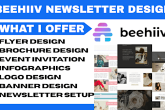 design beehiiv newsletter template design beehiiv landing page ai automation