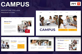 design educational powerpoint presentation improve canva research training slide
