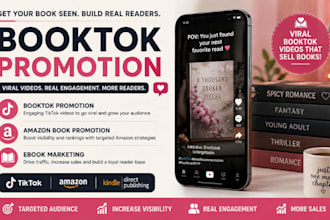 booktok promotion amazon book promotion ebook marketing