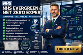 complete nhs evergreen assessments and net zero compliance support