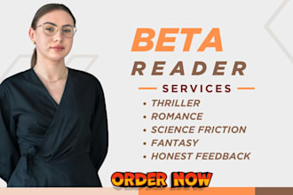 beta read and critique your romance novel with honest reader feedback
