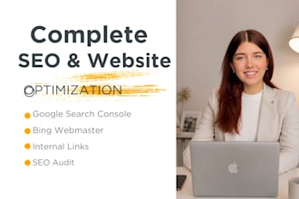 set up google search console and fix website indexing issues