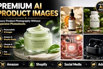 create premium ai product images, lifestyle product photography