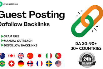 high quality guest post dofollow backlinks da90