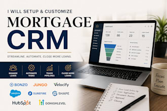 mortgage crm bonzo jungo velocify salesforce surefire shape hubspot gohlghlevel