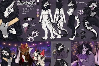 reference sheet furry art ref sheet nsfw furry reference sheet fursuit character