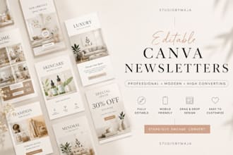 design canva pinterest pins for home decor and interior design in canva