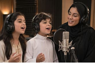 be your arabic female singer turkish and nasheed, kid song and nursery rhymes
