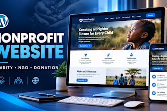 build a professional nonprofit charity donation wordpress website
