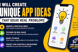 develop innovative app concepts for your business