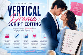 edit and improve your vertical drama screenplay