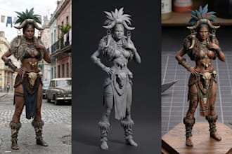 convert 2d to 3d printable model from image photo sketch to stl for 3d printing