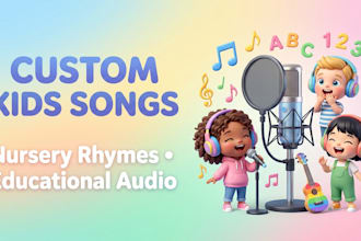 create original nursery rhymes and educational kids songs