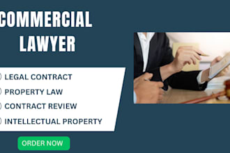 be a UK lawyer to draft, review, and advise on all commercial property contracts
