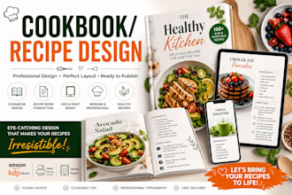 be cookbook recipe writer design recipe book recipe creation cookbook formatting