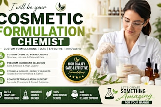 be your cosmetic formulation chemist