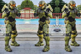 create custom cosplay creation wearable game movie cosplay armor props for con