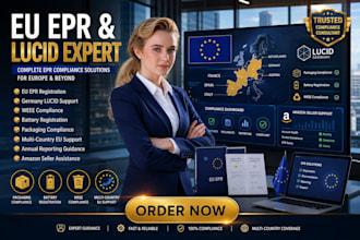 register your eu epr, lucid, weee, and packaging compliance