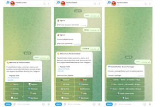 build a telegram bot automation system with backend