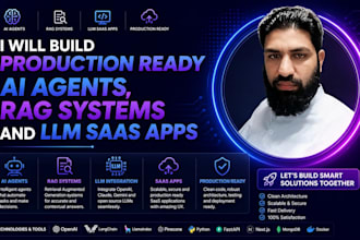 build prod ready ai agents, rag systems and llm saas apps